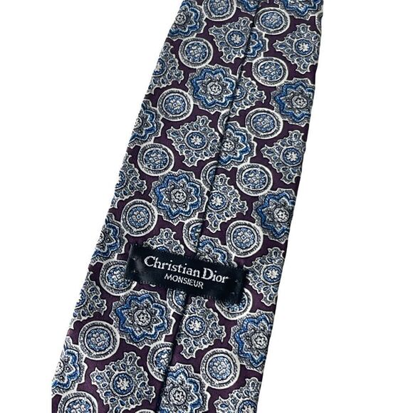 Christian Dior Monsieur Silk Tie - Picture 3 of 5